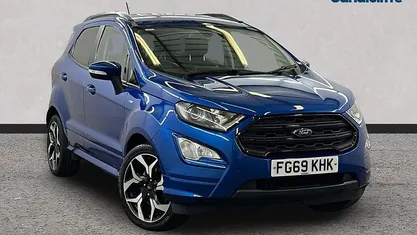 Used Ford Ecosport ST-Line 125 HP (91 kW) 2019 Blue SUV