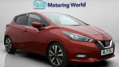 Usado Nissan Micra S 92 HP (67 kW) 2021 Vermelho Citadino