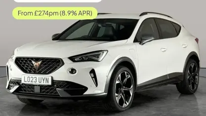 Used Cupra Formentor 204 HP (150 kW) 2023 White SUV