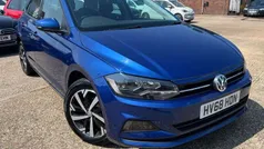 Blue Used 2018 VW Polo SE Hatchback | £9,921 (Fair price)