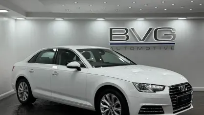 Used Audi A4 Comfort 150 HP (110 kW) 2018 White Sedan