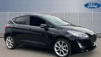 Used Ford Fiesta Titanium X 125 HP (91 kW) 2020 Black Hatchback