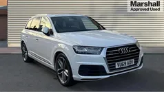 White Used 2019 Audi Q7 S-Line SUV | £29,190 (Super price)