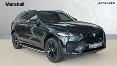 Metallic santorini black Used 2023 Jaguar F-Pace R-Dynamic SUV | £31,769 (Fair price)