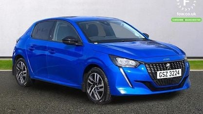 Second-hand Peugeot 208 Allure Premium 102 CP (75 kW) 2022 Albastru Hatchback