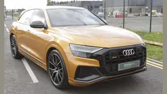Orange Used 2021 Audi SQ8 Black Edition SUV | £52,410 (Fair price)