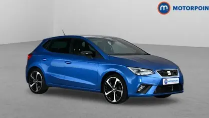 Used Seat Ibiza FR Sport 110 HP (80 kW) 2023 Blue Hatchback