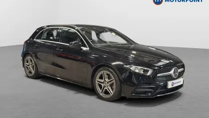Begagnad Mercedes A180 AMG line 116 HK (85 kW) 2019 Svart Halvkombi