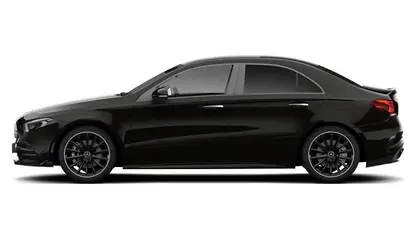 Used Mercedes A250 AMG line 218 HP (160 kW) 2021 Black Sedan