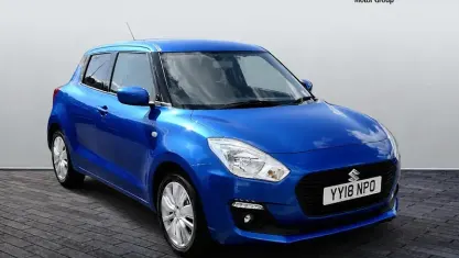 Used Suzuki Swift SZ-T 111 HP (81 kW) 2018 Blue Hatchback