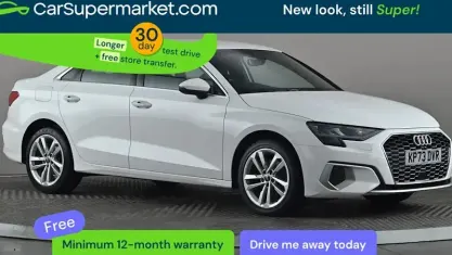 Usado Audi A3 Sport 150 HP (110 kW) 2023 Branco Sedan