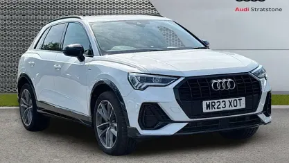 Used Audi Q3 Black Edition 150 HP (110 kW) 2023 White SUV
