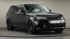 Exterior paint santorini black Used 2021 Land Rover Range Rover Sport Autobiography Dynamic SUV | £41,850 (Fair price)