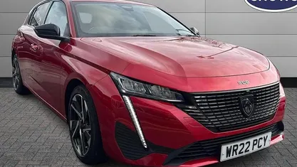 Red Used 2022 Peugeot 308 Allure Premium Hatchback | £15,995 (Fair price)