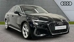 Black Used 2022 Audi A3 S-Line Sedan | £22,995 (Fair price)