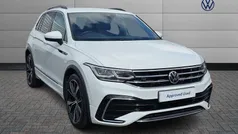 White Used 2021 VW Tiguan R-line SUV | £26,999 (Fair price)
