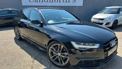 Used Audi A6 Black Edition 272 HP (200 kW) 2016 Black Estate