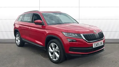 Used Skoda Kodiaq 150 HP (110 kW) 2019 Red SUV