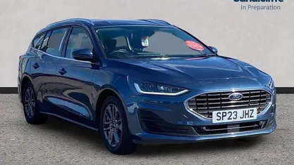 Used Ford Focus Titanium 125 HP (91 kW) 2023 Blue Estate
