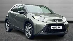 Cardamom green with black Used 2022 Toyota Aygo Hatchback | £12,395 (Fair price)