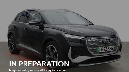 Used Audi Q4 e-tron S-Line 150 kW (204 HP) 2023 Black SUV