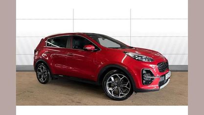 Gebraucht Kia Sportage GT-Line S 180 PS (132 kW) 2021 Rot SUV