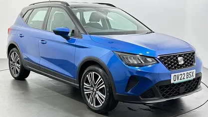 Blue Used 2022 Seat Arona SE Technology SUV | £13,405 (Fair price)