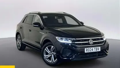 Usata VW T-Roc R-line 150 CV (110 kW) 2024 Nero SUV