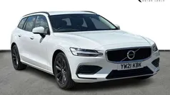White Used 2021 Volvo V60 Momentum Estate | £23,491 (Fair price)