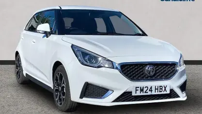 Używany MG MG3 Exclusive 106 KM (77 kW) 2024 Biały Hatchback