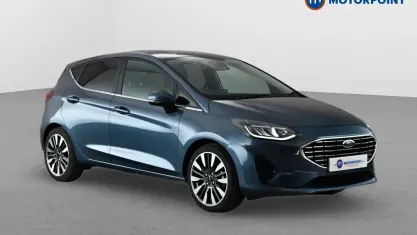 Used Ford Fiesta Titanium X 125 HP (91 kW) 2023 Blue Hatchback