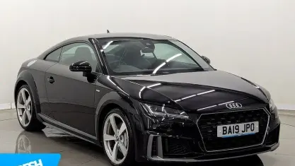 Used Audi TT S-Line 245 HP (180 kW) 2019 Black Coupe