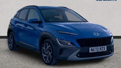 Blue Used 2022 Hyundai Kona Premium SUV | £17,005 (Fair price)