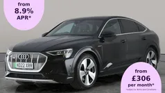 Used 2023 Audi e-tron Sportback S-Line SUV | £21,675 (Fair price)