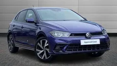 Vibrant violet Used 2023 VW Polo R-line Hatchback | £18,050 (Fair price)