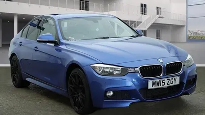 Blue Used 2015 BMW 330 M Sport Sedan | £12,950 (Good price)