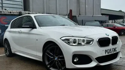 Usado BMW 118 M Sport 136 HP (100 kW) 2015 Branco Citadino
