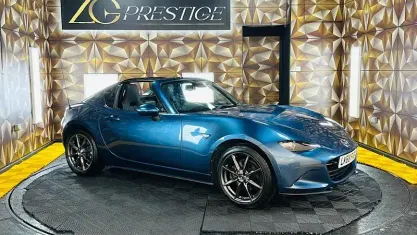 Used Mazda MX5 Inclusive 160 HP (117 kW) 2018 Blue Cabriolet
