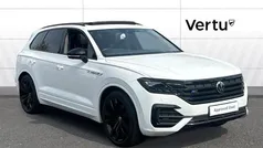 White Used 2021 VW Touareg Black Edition SUV | £38,650 (Fair price)