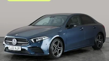 Blue Used 2022 Mercedes A180 Executive Sedan | £21,466 (Fair price)