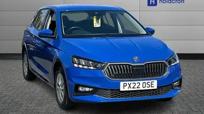 Used Skoda Fabia Comfort 80 HP (58 kW) 2022 Blue Hatchback