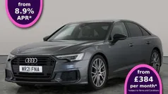 Grey Used 2021 Audi A6 Black Edition Sedan | £25,674 (Fair price)