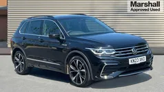 Black Used 2023 VW Tiguan R-line SUV | £28,568 (Fair price)