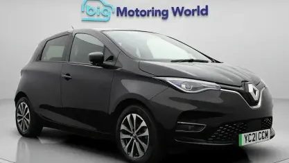 Used Renault Zoe GT-Line 100 kW (136 HP) 2021 Black Hatchback