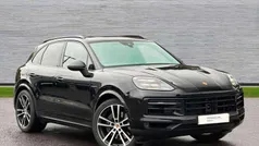 Chromite black Used 2024 Porsche Cayenne SUV | £83,490 (Fair price)