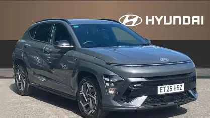 Used Hyundai Kona N Line 137 HP (100 kW) 2025 Grey SUV