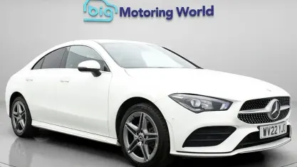 Usado Mercedes CLA250e AMG line 259 HP (190 kW) 2022 Branco Sedan