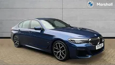 Blue Used 2021 BMW 520 M Sport Sedan | £24,436 (Fair price)