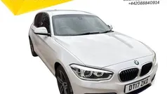 White Used 2017 BMW 116 Sport Line Hatchback | £8,688 (Fair price)