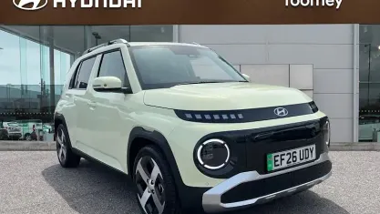 New Hyundai Inster 85 kW (116 HP) 2026 Yellow Hatchback